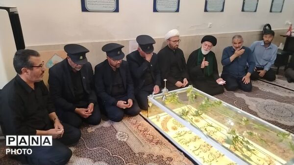گلباران مزار شهید شیخ فضل الله نوری در قم