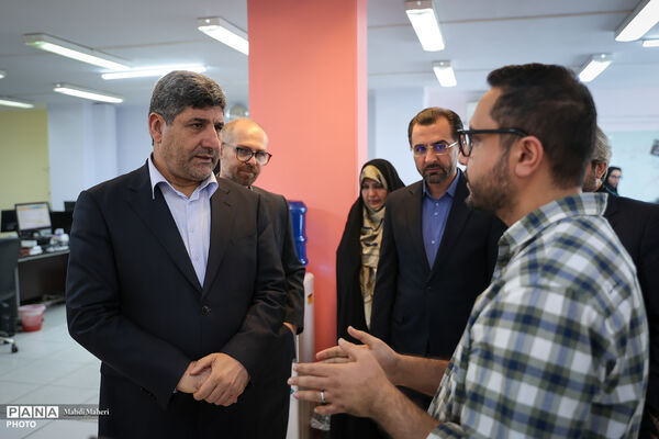 بازدید معاون فرهنگی و اجتماعی معاون اول رئیس جمهور از خبرگزاری پانا