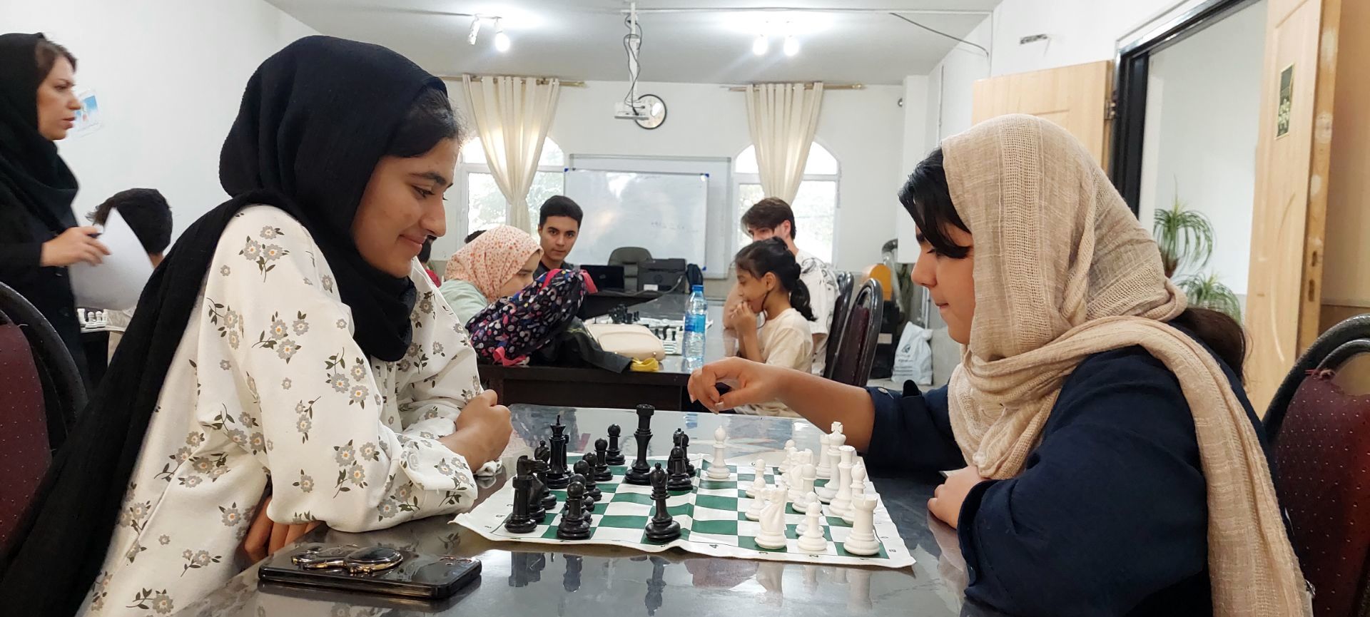 برگزاری مسابقه شطرنج در کانون فرهنگی تربیتی شهید مطهری آشخانه 