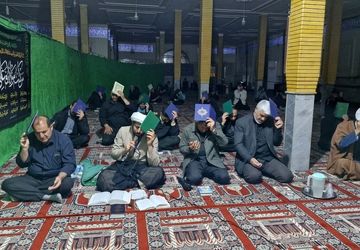 مراسم عزاداری و احیای شب ۱۹ ماه مبارک رمضان
