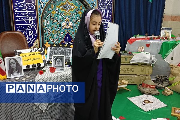 اجرای طرح «لاله‌های روشن» در دبستان آزاده ناحیه دو شهرری 