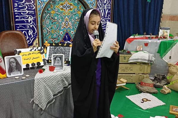 اجرای طرح «لاله‌های روشن» در دبستان آزاده ناحیه دو شهرری 