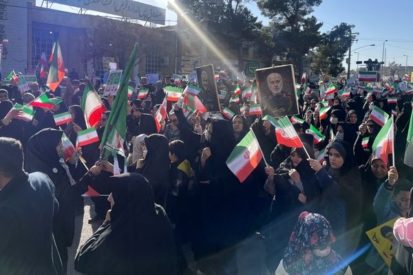 اجتماع عظیم مردم ولایت مدار و بصیر شهرستان تربت جام