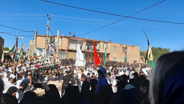 عزاداری عاشورا در روستای برزنون