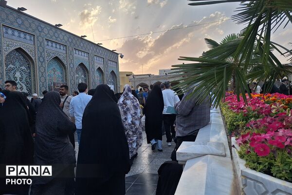 نجوای عاشقانه زائران در روز عرفه؛ مشهد الرضا غرق در زمزمه‌های بندگی