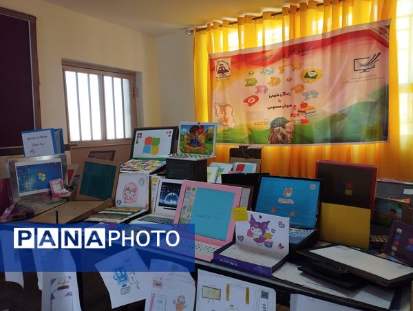 نمایشگاه دست‌سازه‌های دانش‌آموزی؛ تجلی خلاقیت و مهارت در آموزشگاه شقایق‌های ملارد