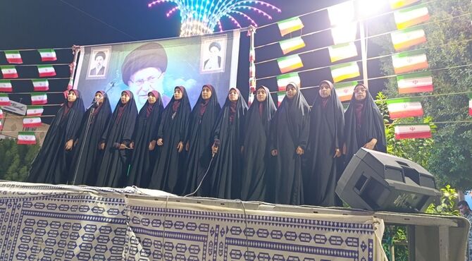 درخشش نورِ نبوت در قلب میناب