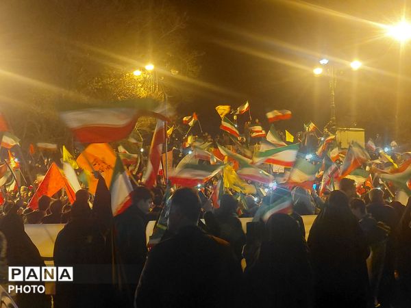 تجمع دشمن شکن مردم تبریز در ائل‌گلی