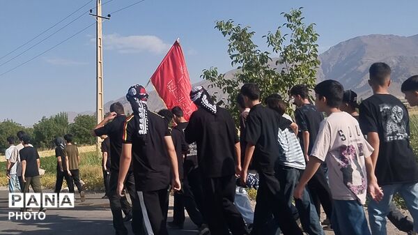 نوای جاماندگان در جاده عشق؛ طنین نام حسین (ع) در مسیر پیرکه تا پیرمحمدشاه