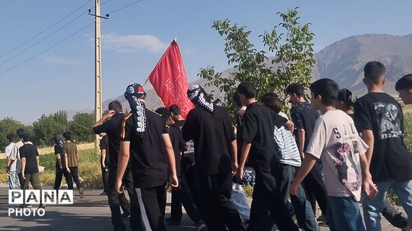 نوای جاماندگان در جاده عشق؛ طنین نام حسین (ع) در مسیر پیرکه تا پیرمحمدشاه