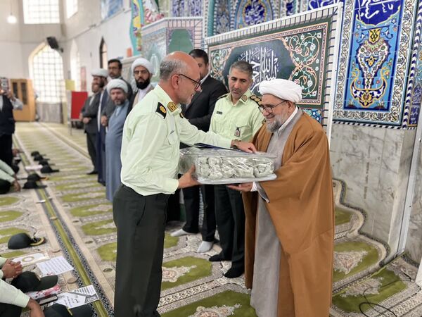 مراسم گرامیداشت هفته نیروی انتظامی در شهرستان سملقان