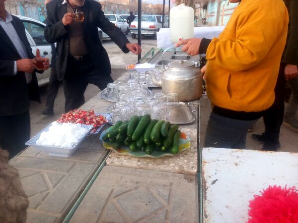 موکب مردمی شاهزاده علی اصغری فدافن میزبان عشاق مهدی موعود(عج)