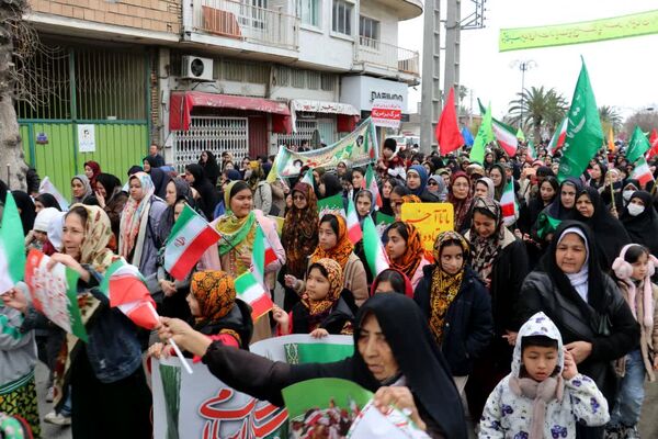 بندر ترکمن یکصدا با انقلاب؛ حماسه حضور در ۲۲ بهمن