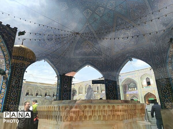 حرم ضامن آهو در آغازین روز دهه کرامت
