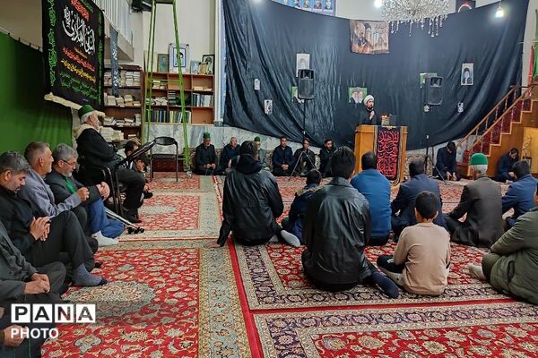 مراسم شهادت قائد امت در شهر بار نیشابور