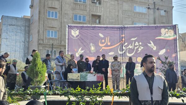 شهید گمنام در اداره کل آموزش پرورش استان گلستان آرام گرفت