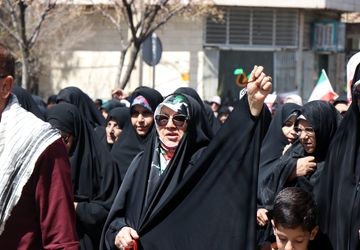 حماسه‌آفرینی مردم استان مرکزی در راهپیمایی روز قدس