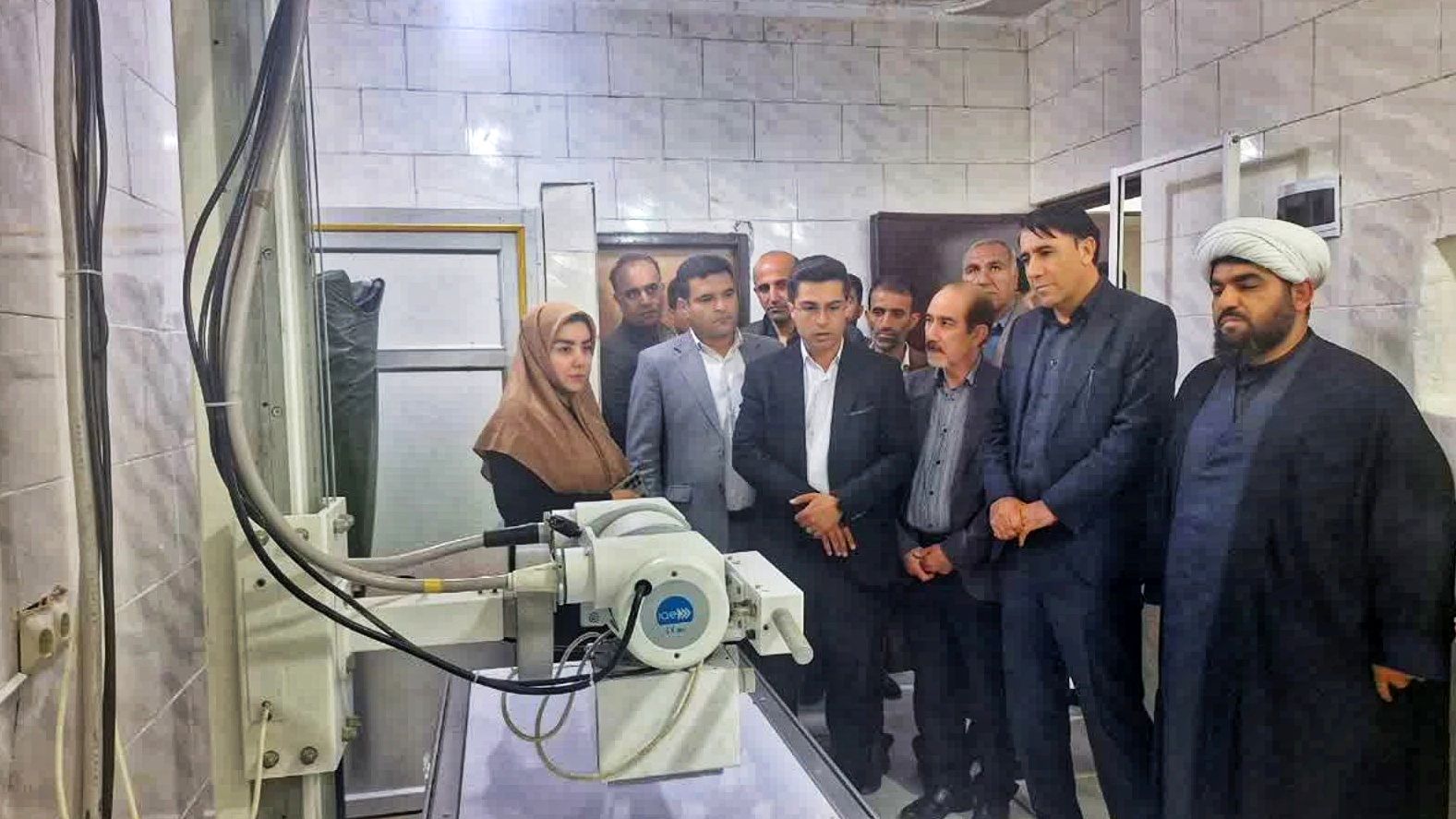 بازدید سرپرست دانشگاه علوم پزشکی یاسوج از مراکز بهداشتی و درمانی شهرستان مارگون