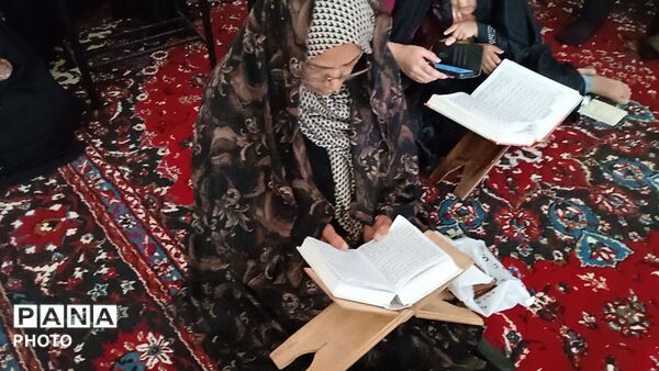 مراسم پر فیض دعای عرفه در مسجد چهارده معصوم الغدیر باحضور مردم 