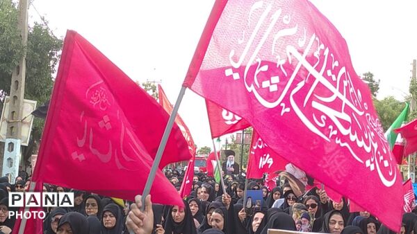 حضور پرشور مردم ملایر در آیین جاماندگان اربعین حسینی (ع)