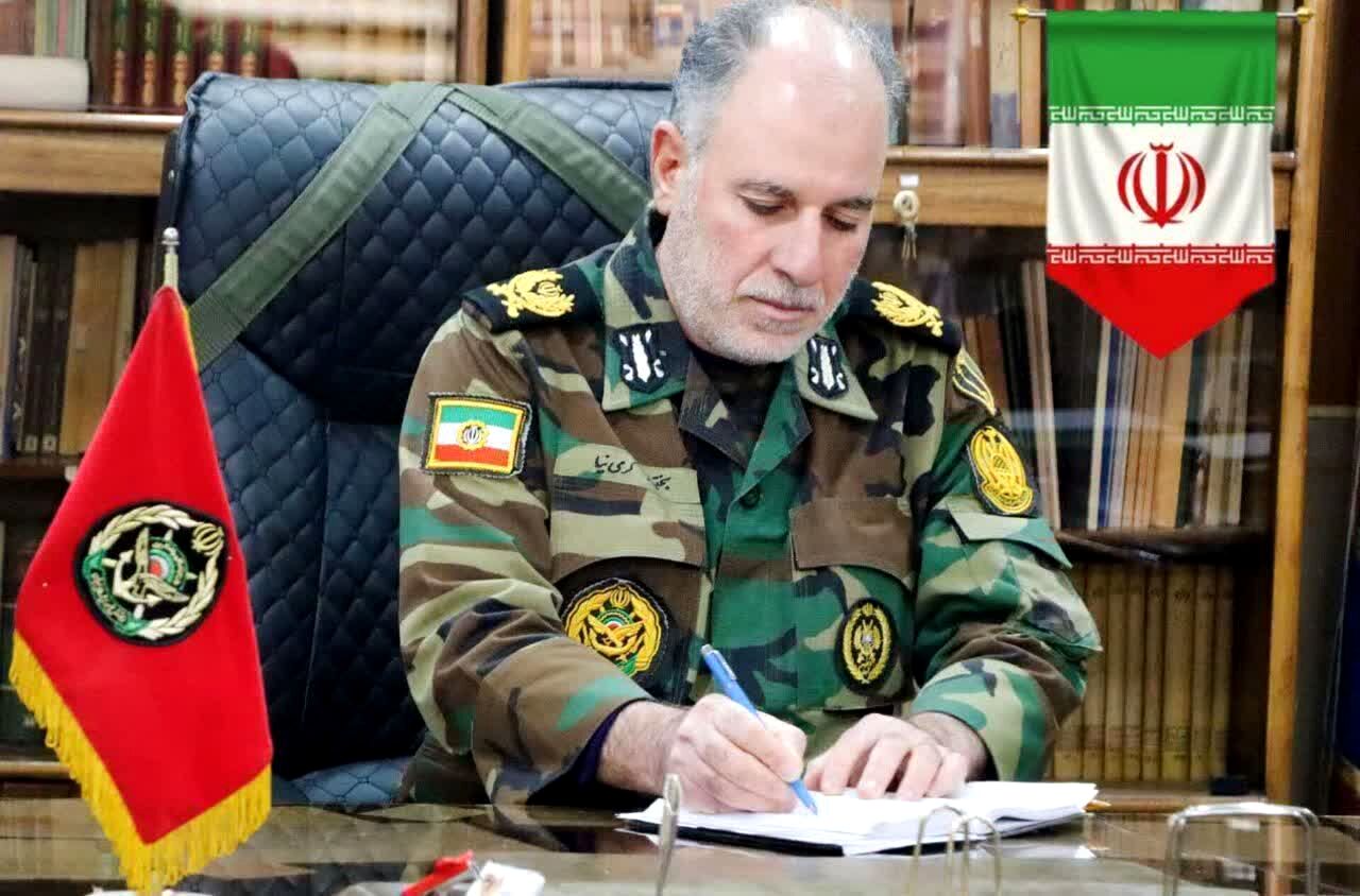 پیام فرمانده لشکر۸۴ پیاده لرستان به مناسبت هفته فراجا