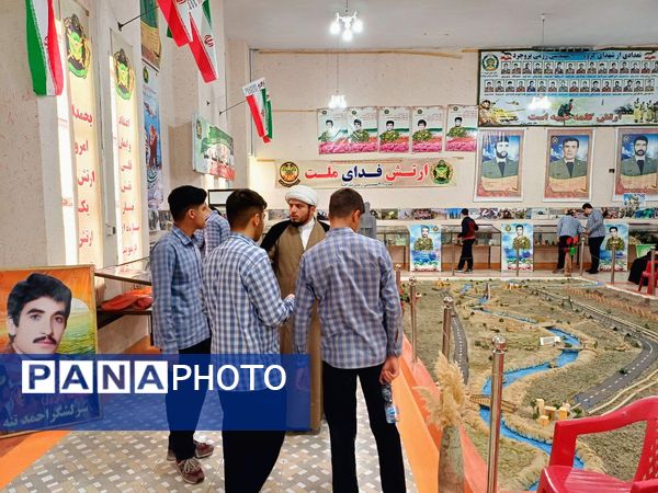 اردوی آموزشی تیراندازی و بازدید از موزه و مزار شهدای گمنام در شهرستان بروجرد