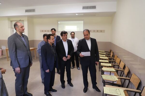 بازدید از مراکز ارزیابی آزمون استخدامی آموزش و پرورش آذربایجان شرقی