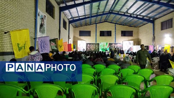 گرامیداشت پنجمین سالروز شهادت حاج قاسم سلیمانی در چاروسا