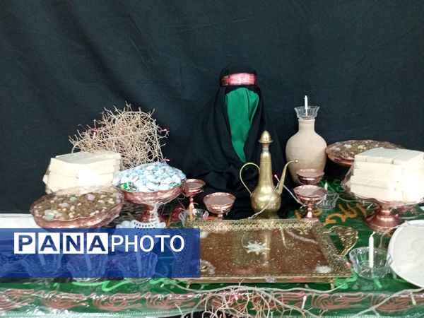 مراسم شام غریبان حضرت رقیه(س) در روستای عارف آباد