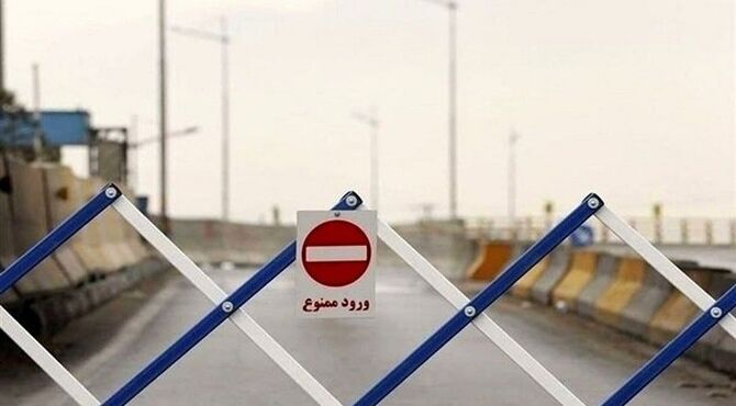 انسداد موقت محور چالوس برای اجرای عملیات راهداری