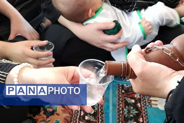 حضور شیرخوارگان در حسینیه صباشهر شهریار