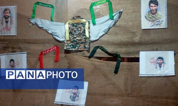 مراسم یادواره شهدا در روستای قراخیل قائمشهر