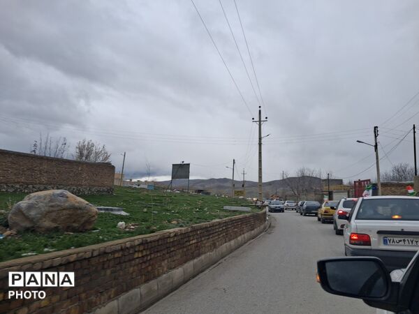 راهپیمایی خودرویی «کنجوران سفلی» به سمت «شان‌آباد» 