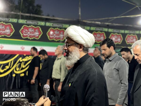 حضور امام جمعه کاشمر در محفل روضه خانگی