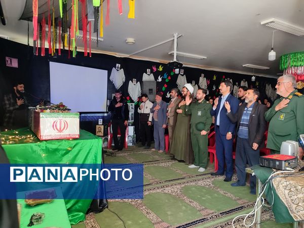 بازگشت قهرمان خاموش؛ شهر در آغوش شهید گمنام