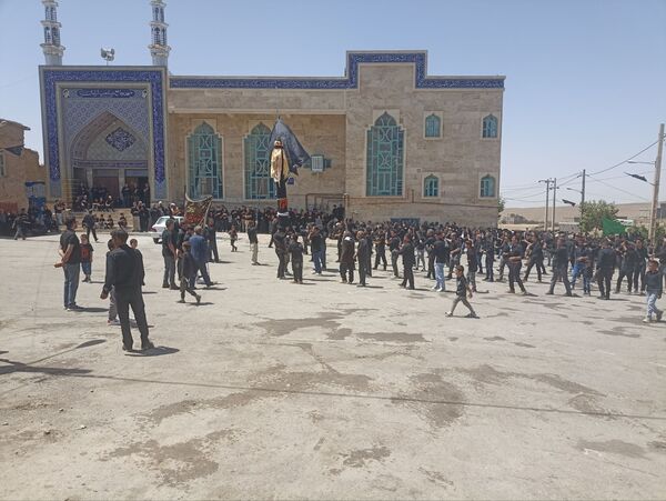 مراسم سوگواری اباعبدالله الحسین در روستای حصار