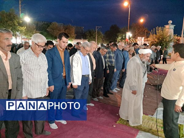 جشن ولادت پیامبر اکرم (ص) و امام جعفر صادق (ع) و گرامیداشت آغاز هفته دفاع مقدس در شهر آشخانه  