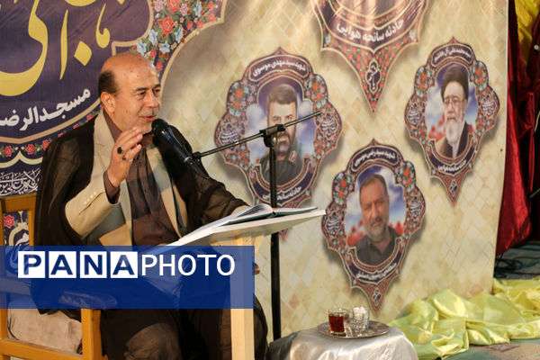 یادواره سادات شهید و چهلم شهدای خدمت در قم