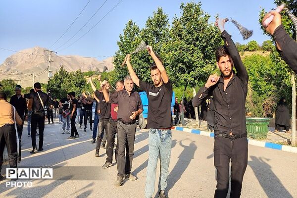 هئیت عزاداری مسجد جامع شهربار نیشابور در روز تاسوعای حسینی 