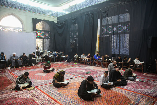 اعتکاف خادمان نوجوان حرم حضرت معصومه(س)