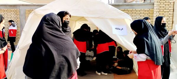 بیست و هفتمین مانور سراسری زلزله و ایمنی در مدارس شهرستان کلات