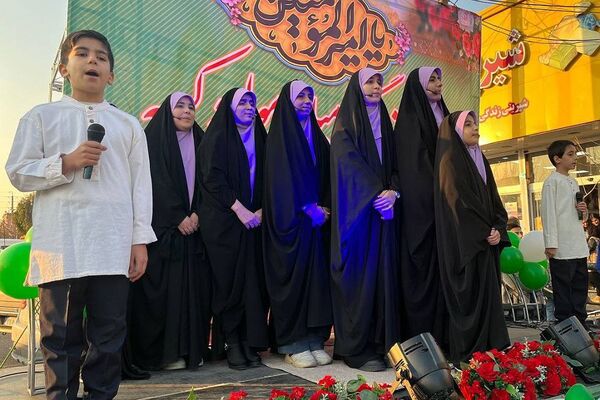 جشن بزرگ میلاد مولود کعبه در شهر قیامدشت ری یک