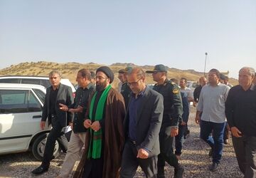 بازدید استاندار ایلام از موکب های شهرستان آبدانان 