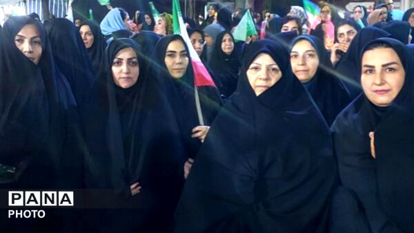 خرم آباد در عید غدیر صحنه‌ای باشکوه از وحدت و ولایتمداری خلق کرد