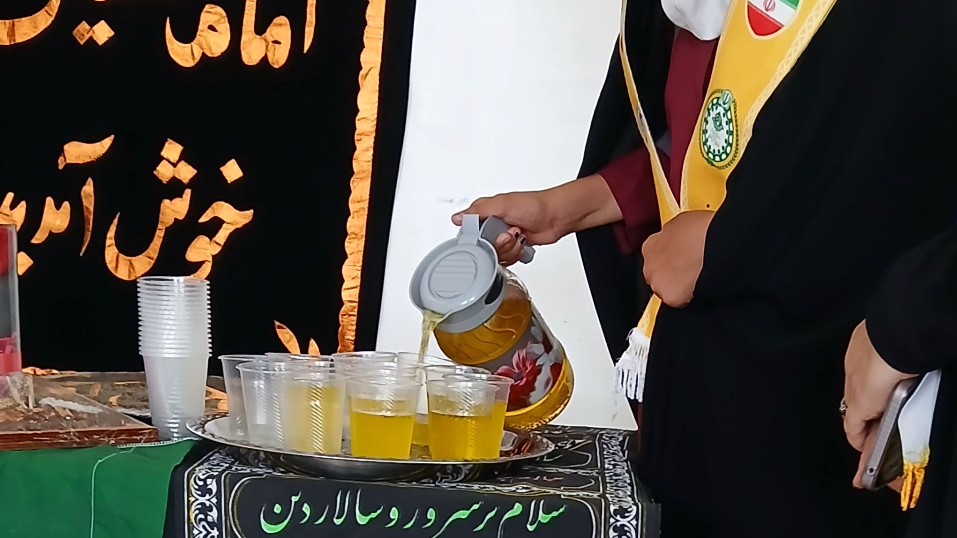 برگزاری مراسم اربعین حسینی در داربلوط با حضور جاماندگان