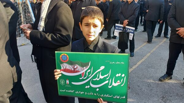 خروش امت حزب الله مشهد ۲۲ دی ماه