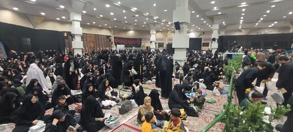 مراسم شب بیست سوم ماه رمضان در مصلی امام خمینی شهرستان بجنورد استان خراسان شمالی