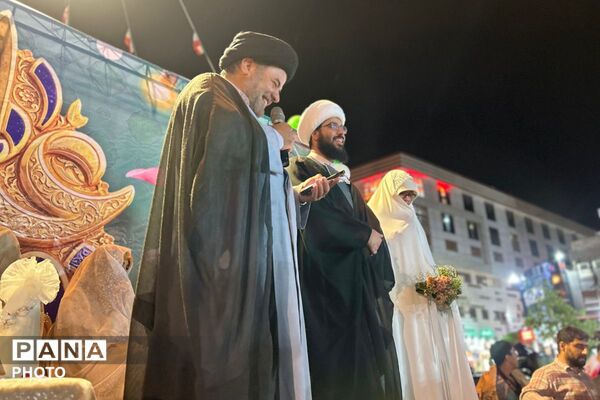 مراسم ازدواج زوج های شهرستان پردیس در سالروز ازدواج امام علی(ع) و حضرت زهرا (س)