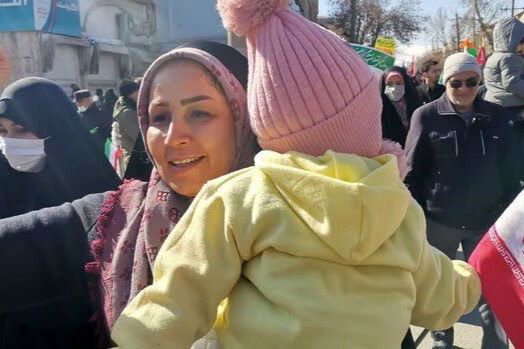 راهپیمایی باشکوه ۲۲ بهمن در کرمانشاه 