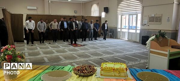 مراسم عید سعید غدیر خم در نمازخانه آموزش‌وپرورش ناحیه ۱ بندرعباس